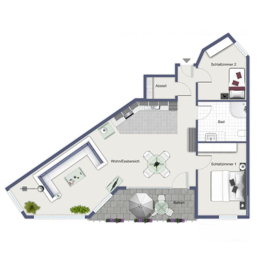 Atlantik Wohnung 108 Kuhlungsborn Bagian luar foto